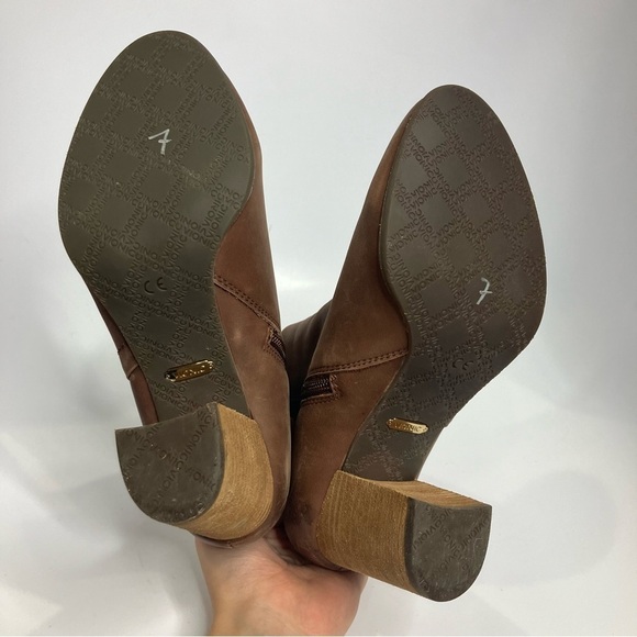 Vionic Kennedy ankle boots brown tan leather size 6 - Picture 6 of 10